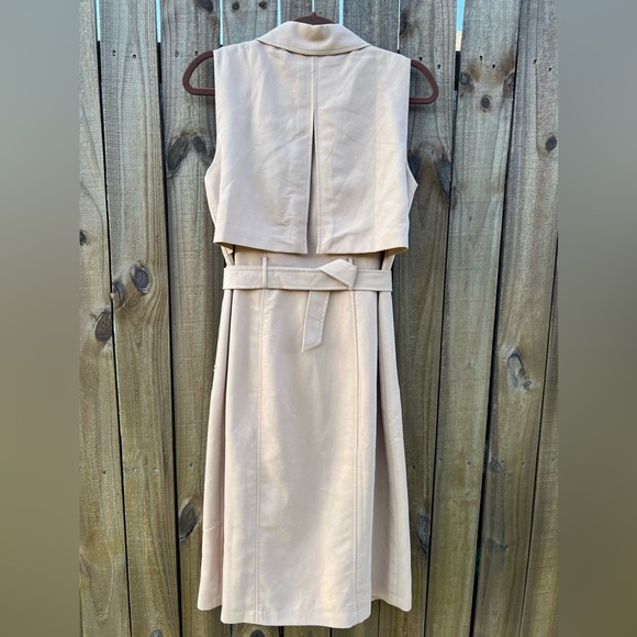 🔥🔥Trench Dress White House Black Market - Picture 5 of 8